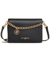 Karl Lagerfeld Paris Lourdes Crossbody with Chain Strap