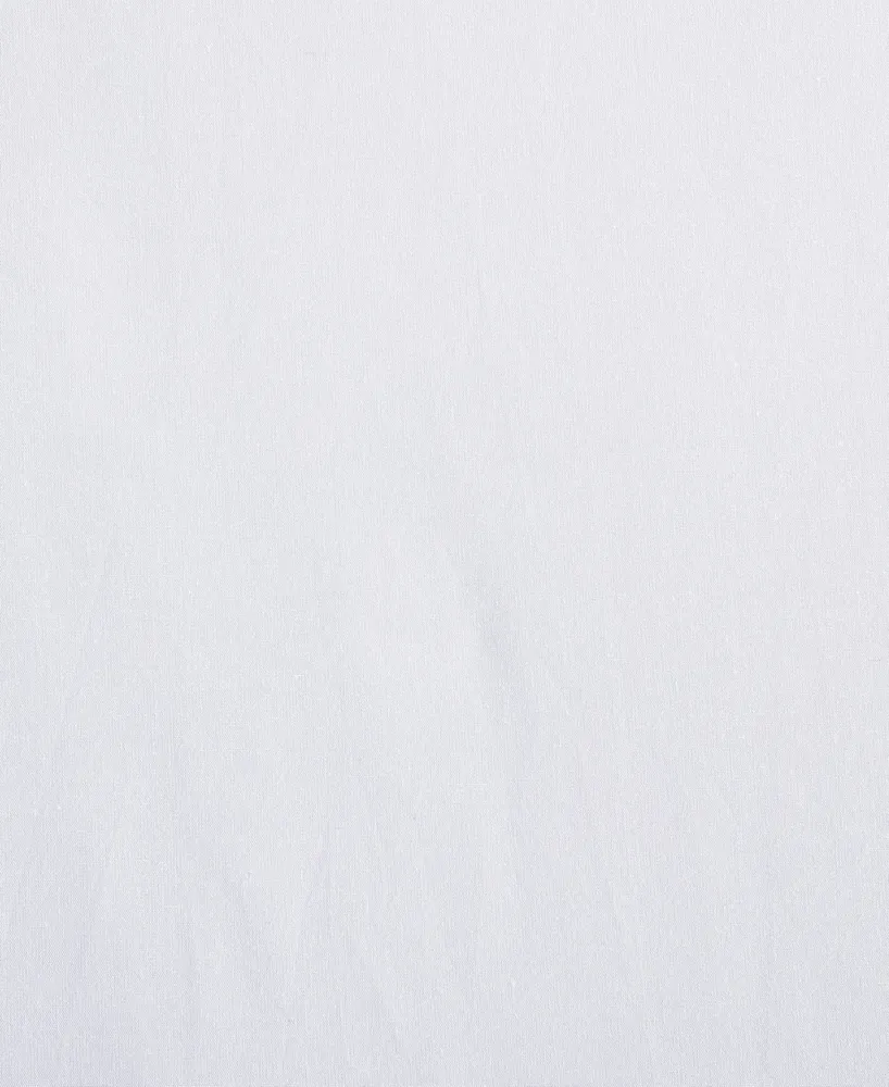 Nautica Solid Cotton Percale Fitted Sheet