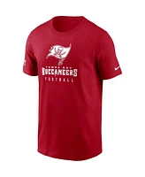Men's Nike Red Tampa Bay Buccaneers Sideline Performance T-shirt