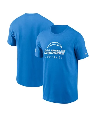 Men's Nike Powder Blue Los Angeles Chargers Sideline Performance T-shirt