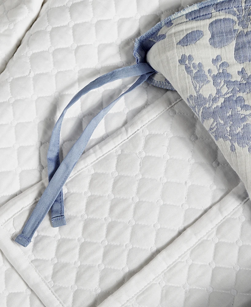 Charter Club Silhouette Floral 3-Pc. Duvet Cover Set, King, Exclusively at Macy's