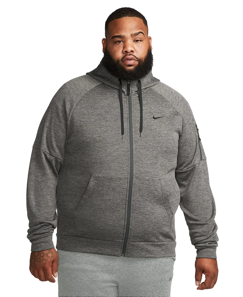 Nike Men's Therma-fit Full-Zip Logo Hoodie