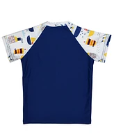 Splash About Toddler Boys Tug Boats Short Sleeved Rash Top