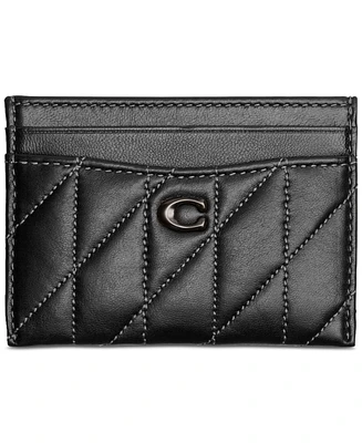 Coach Essential Quilted Pillow Leather Card Case