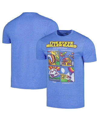 Men's Heather Powder Blue Steve Miller Band Your Saving Grace T-shirt