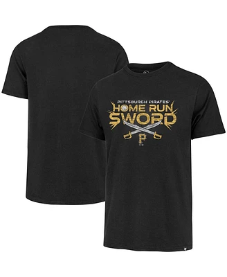 Men's '47 Brand Black Pittsburgh Pirates Hr Celebration T-shirt