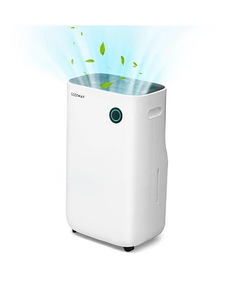 4500 Sq. Ft Dehumidifier for Home & Basements, 73-Pint Quiet Dehumidifier with 5 Modes