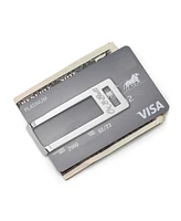 Ox & Bull Trading Co. Men's Stainless Steel Cut Out Money Clip
