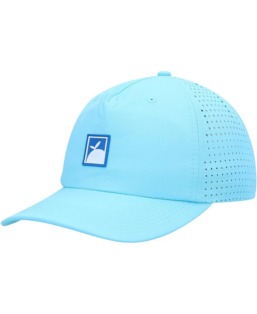 Men's Flomotion Light Blue Icon Snapback Hat