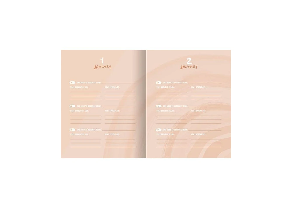 The 3-Minute Journal of Joy- A Three-Year Record of Each Day's Memorable Moments by Ink & Willow