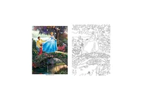 Disney Dreams Collection Thomas Kinkade Studios Coloring Book by Thomas Kinkade