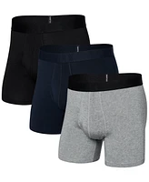 Saxx Men's DropTemp Cooling Cotton Slim Fit Boxer Briefs – 3PK
