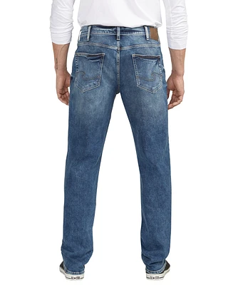 Silver Jeans Co. Men's Eddie Athletic Fit Tapered Leg Jeans