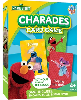 Masterpieces Sesame Street Charades Card Game for Kids