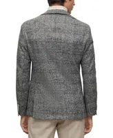 Boss by Hugo Boss Men's Checked Slim-Fit Jacket