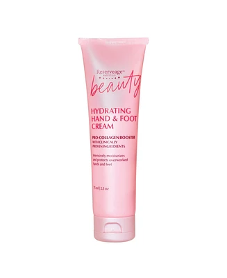 Reserveage Beauty, Hydrating Hand & Foot Cream with Pro-Collagen Booster and Micro-Encapsulated Copper Peptides, Moisturizes, Rehydrates, and Protects