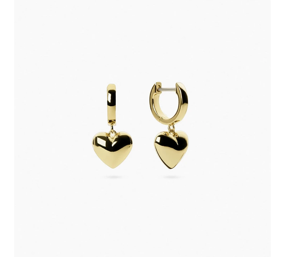 Ana Luisa - Puffed Heart Hoops Jessica