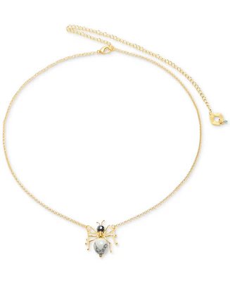 Nectar Nectar New York 18k Gold-Plated Nurubi Pendant Necklace, 24" + 7" extender