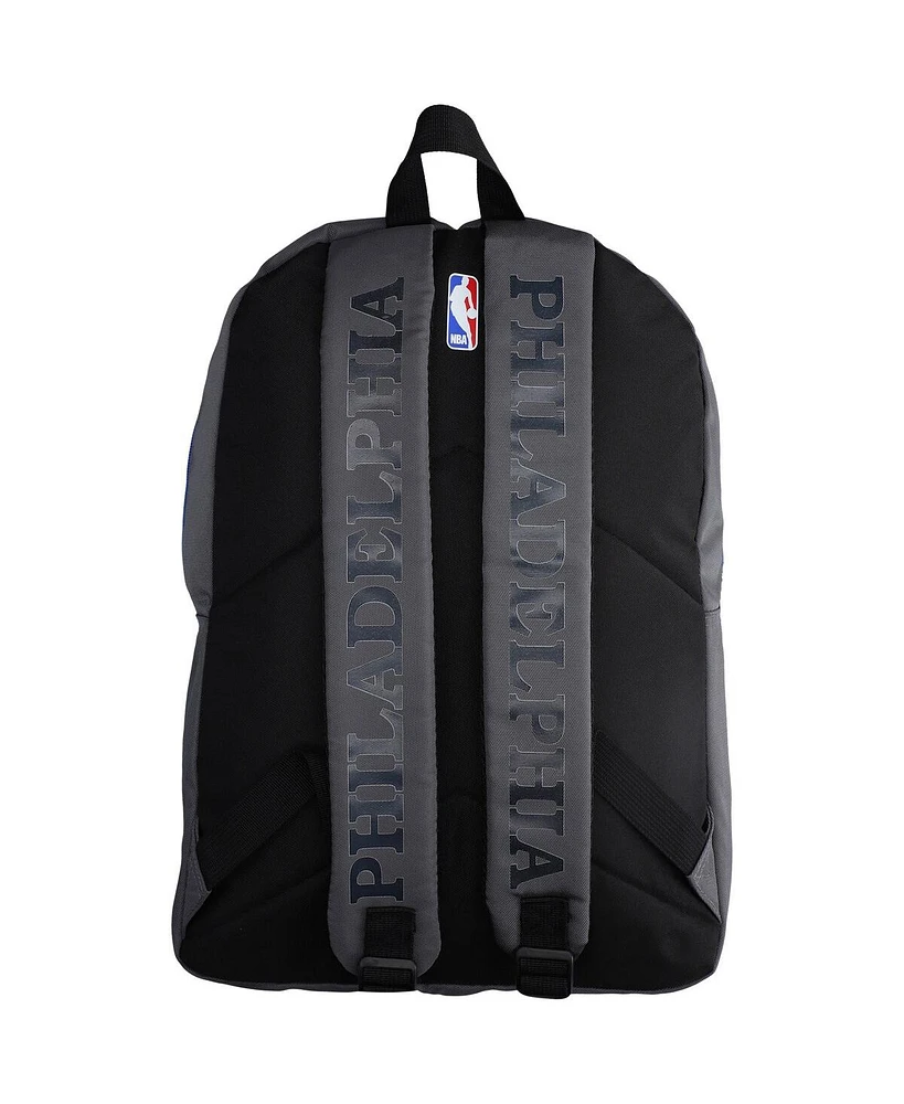 Men's and Women's Fisll Gray Philadelphia 76ers Backpack
