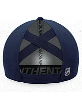 Women's Fanatics Navy Washington Capitals Authentic Pro Road Structured Adjustable Hat