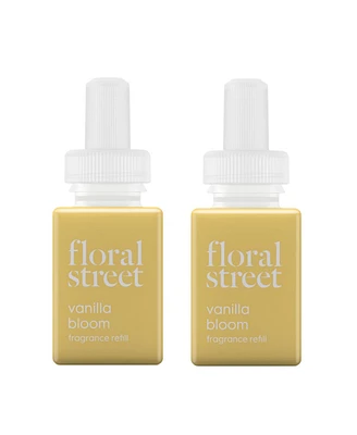 Pura and Floral Street - Vanilla Bloom - Fragrance for Smart Home Air Diffusers - Room Freshener - Aromatherapy Scents for Bedrooms & Living Rooms