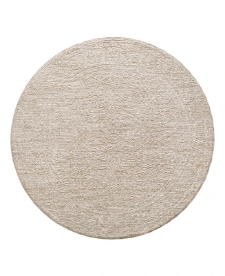 Livabliss Masterpiece High-Low Mpc-2314 5'3" x 5'3" Round Area Rug