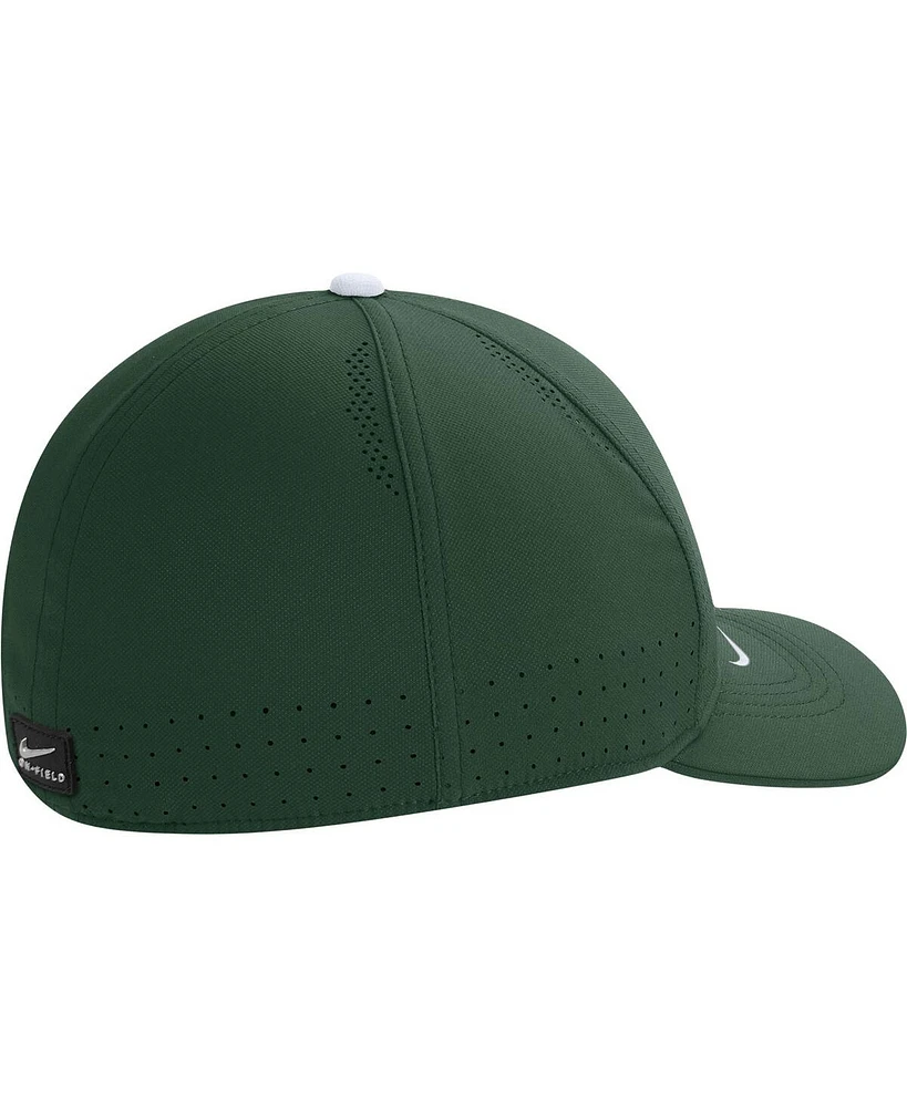 Men's Nike Green Dartmouth Big Green 2022 Sideline Classic99 Swoosh Performance Flex Hat