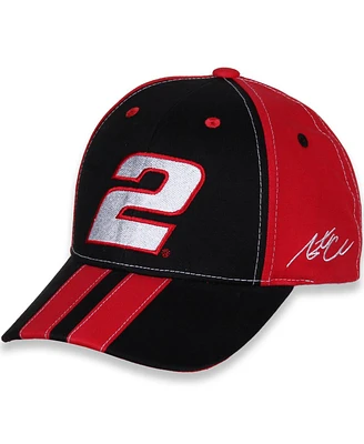 Youth Boys and Girls Team Penske Black, Red Austin Cindric Big Number Adjustable Hat