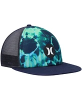Men's Hurley Navy Balboa Trucker Snapback Hat