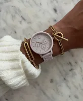 Mvmt Women's Nova Ceramic Blush Ceramic Bracelet Watch 38mm