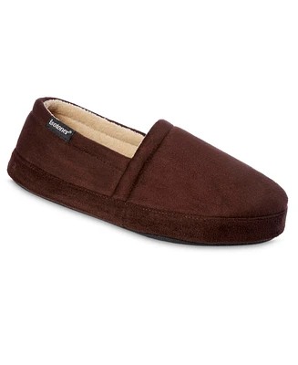 Isotoner Men's Closed Back Microsuede Memory Foam Slipper