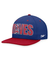 Men's Nike Royal Atlanta Braves Cooperstown Collection Pro Snapback Hat