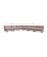 Closeout! Kathya 197" 6-Pc. Fabric Modular Sectional, Created for Macy's