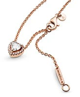 Pandora Timeless Sparkling Cubic Zirconia Heart Collier Necklace