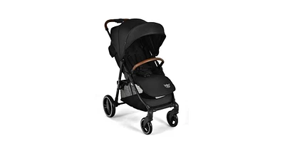 Slickblue Kids 5-Point Harness Lightweight Stroller with Foot Cover and Adjustable Backrest
