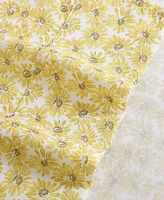 Betsey Johnson Sunflower Field Microfiber -Pc. Sheet Set