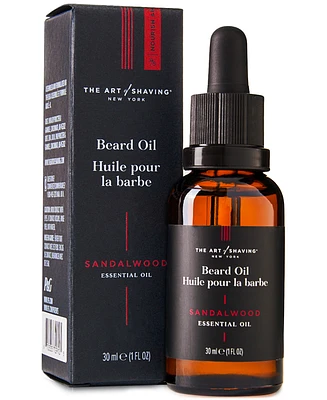 The Art of Shaving Sandalwood Beard Oil, 1 oz.