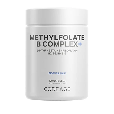 Codeage Methylfolate B Complex Supplements