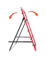 Net Playz Soccer Rebounder, Soccer Gifts, Kids Teens Football Games, Kick-back Practice Net for Skill Training, 3' x 3'
