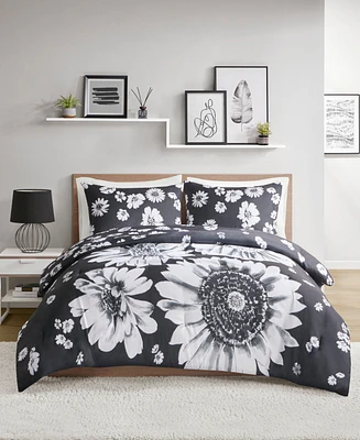 Intelligent Design Maude Floral Reversible 2 Piece Comforter Set, Twin/Twin Xl