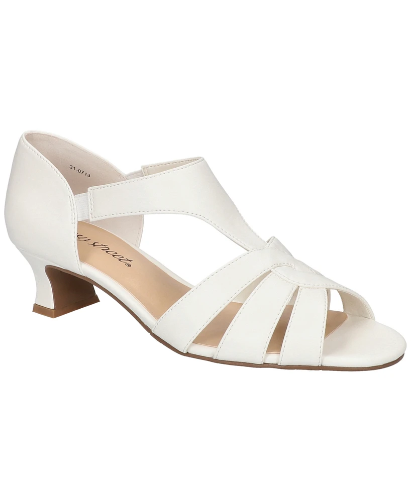 Easy Street Women's Essie Slip-On Dress Sandals