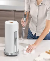 simplehuman Tension Arm Kitchen Paper Towel Holder with Spray