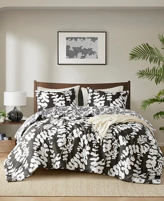 510 Design Aria Floral Print Reversible 2-Pc. Comforter Set, Twin/Twin Xl