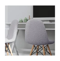 Set Of 2 Lyon Accent Chairs, Modern Chair For Bedroom, Entryway, And Living Room