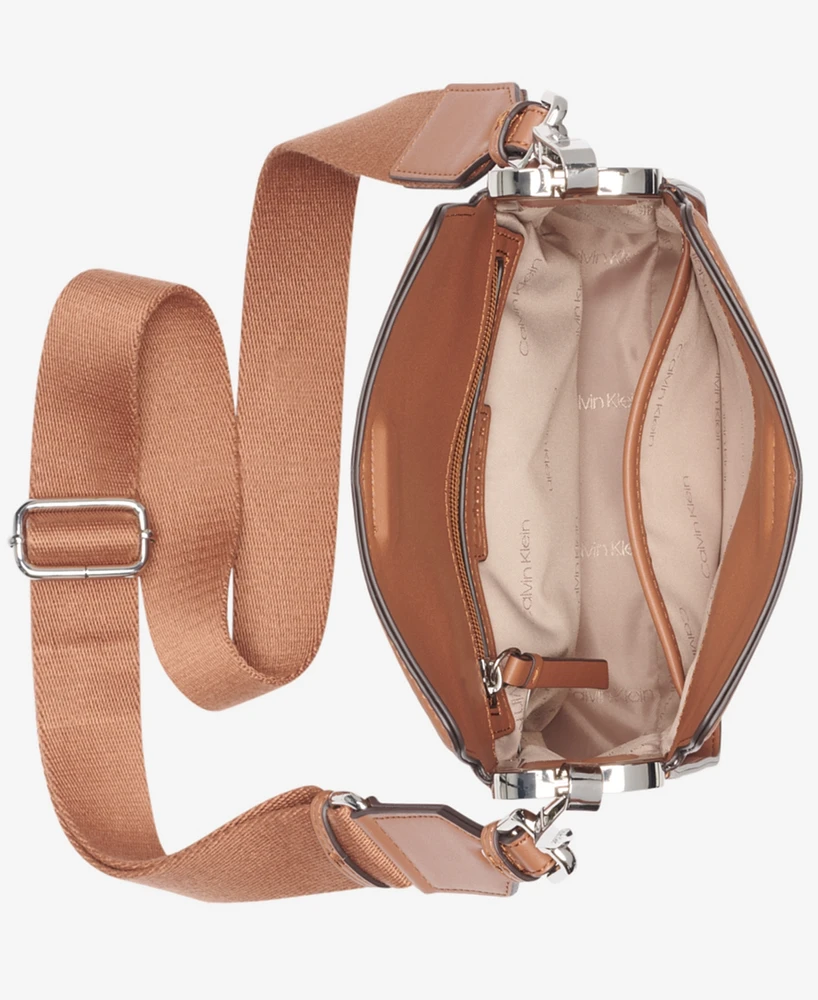 Calvin Klein Fay Small Adjustable Crossbody with Magnetic Top Closure