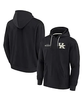 Men's and Women's Fanatics Signature Black Kentucky Wildcats Super Soft Fleece Pullover Hoodie