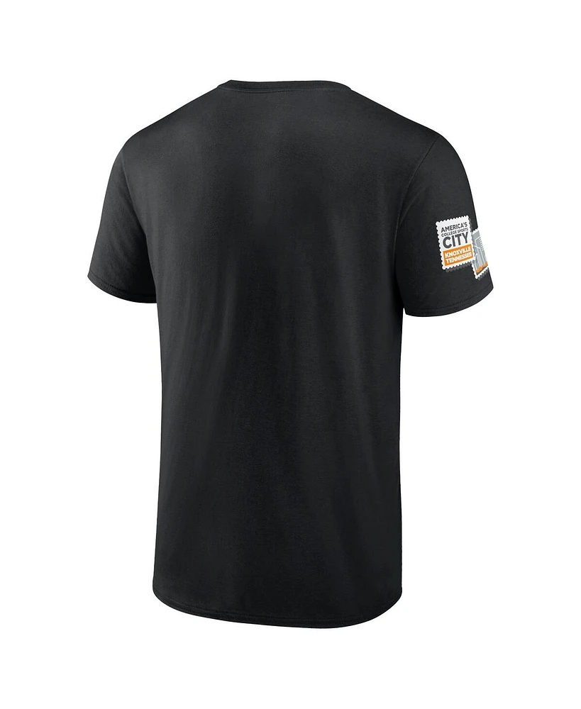 Men's Fanatics Black Tennessee Volunteers Fan T-shirt