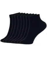 Alpine Swiss Men's Ankle Socks 8 Pack Cotton Athletic Performance for Men Moisture-Wicking Cushioned Quarter Length Reinforced Heel & Toe