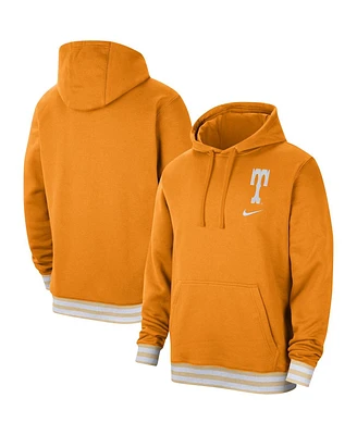 Men's Nike Tennessee Orange Tennessee Volunteers Campus Retro Fleece Pullover Hoodie