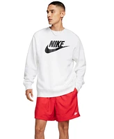 Nike Men's Club Flow Relaxed-Fit 6" Drawstring Shorts